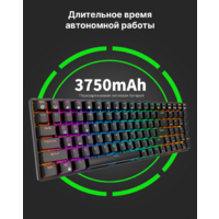 Клавиатура Royal Kludge RK100 RGB (черный, RK Red) - Превью изображения №9 — Интернет-магазин Time-Shop