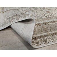 Ковер для жилой комнаты Radjab Carpet Арвен Прямоугольник PS23E 12008RK (3x4, Cream) - Превью изображения №5 — Интернет-магазин Time-Shop