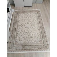 Ковер для жилой комнаты Radjab Carpet Арвен Прямоугольник PS23E 12008RK (3x4, Cream) - Превью изображения №2 — Интернет-магазин Time-Shop