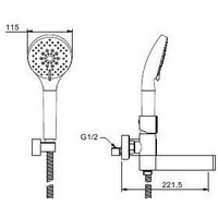 Смеситель Gappo G3281 - Превью изображения №2 — Интернет-магазин Time-Shop