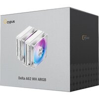 Кулер для процессора Ocypus Delta A62 WH ARGB - Превью изображения №9 — Интернет-магазин Time-Shop