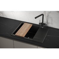 Кухонная мойка Granula ES-6202 (турмалин) - Превью изображения №3 — Интернет-магазин Time-Shop