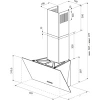 Кухонная вытяжка Krona Helga 600 S (белый) - Превью изображения №9 — Интернет-магазин Time-Shop