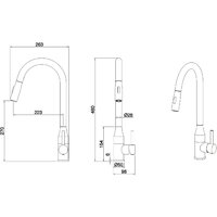 Смеситель Ekko E4713 - Превью изображения №2 — Интернет-магазин Time-Shop