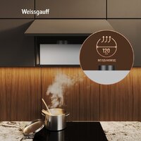Кухонная вытяжка Weissgauff Quadra 600 Touch Black Glass - Превью изображения №12 — Интернет-магазин Time-Shop