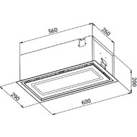 Кухонная вытяжка Weissgauff Quadra 600 Touch Black Glass - Превью изображения №22 — Интернет-магазин Time-Shop