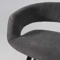 Стул Мамадома Barny-R 700 (b28 Antracite Lux\черный) - Превью изображения №8 — Интернет-магазин Time-Shop