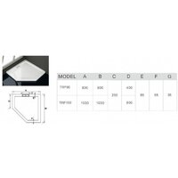 Душевой поддон WeltWasser TRP 90 90x90 - Превью изображения №3 — Интернет-магазин Time-Shop