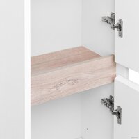  Акватон Шкаф-пенал Нортон 34 1A249403NT01R (правый, белый/дуб эндгрейн) - Превью изображения №3 — Интернет-магазин Time-Shop