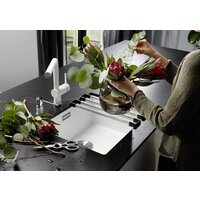 Кухонная мойка Blanco Subline 500-U Coloured Components 527794 (черный) - Превью изображения №8 — Интернет-магазин Time-Shop