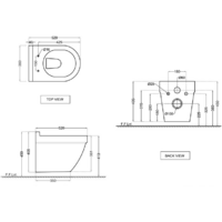 Унитаз подвесной Jaquar Solo SLS-WHT-6953BIUFSM - Превью изображения №2 — Интернет-магазин Time-Shop