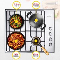 Варочная панель Simfer H60Q41M571 - Превью изображения №3 — Интернет-магазин Time-Shop