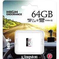 Карта памяти Kingston High Endurance microSDXC 64GB - Превью изображения №3 — Интернет-магазин Time-Shop