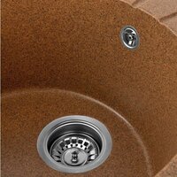 Кухонная мойка Saniteco Pura (терракот) - Превью изображения №9 — Интернет-магазин Time-Shop