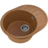 Кухонная мойка Saniteco Pura (терракот) - Превью изображения №7 — Интернет-магазин Time-Shop