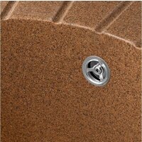 Кухонная мойка Saniteco Pura (терракот) - Превью изображения №8 — Интернет-магазин Time-Shop