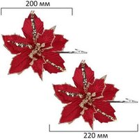 Елочная игрушка Золотая сказка Burgundy Style 592591 (бордо) - Превью изображения №2 — Интернет-магазин Time-Shop