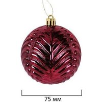 Елочная игрушка Золотая сказка Burgundy Style 592591 (бордо) - Превью изображения №17 — Интернет-магазин Time-Shop