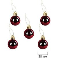 Елочная игрушка Золотая сказка Burgundy Style 592591 (бордо) - Превью изображения №6 — Интернет-магазин Time-Shop