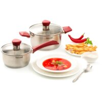 Набор кастрюль Rondell RDS-818 - Превью изображения №2 — Интернет-магазин Time-Shop