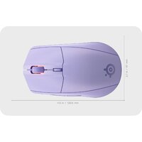Игровая мышь SteelSeries Rival 3 Wireless Gen 2 (сиреневый) - Превью изображения №9 — Интернет-магазин Time-Shop