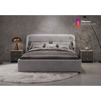 Кровать Сонум Nicole 180x200 (лаунж белый) - Превью изображения №6 — Интернет-магазин Time-Shop