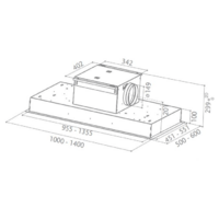 Кухонная вытяжка Faber Heaven Glass 2.0 WH A90 (110.0315.503) - Превью изображения №4 — Интернет-магазин Time-Shop