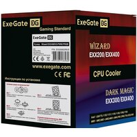 Кулер для процессора ExeGate Wizard EXX400V2-PWM.FRGB EX293655RUS - Превью изображения №3 — Интернет-магазин Time-Shop