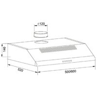 Кухонная вытяжка Making Oasis Everywhere UP-50S - Превью изображения №8 — Интернет-магазин Time-Shop