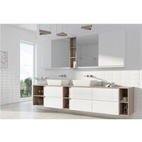  Cersanit Шкаф для ванной Moduo 60 SB-SW-MOD60/Wh - Превью изображения №3 — Интернет-магазин Time-Shop