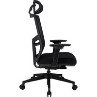 Офисное кресло Everprof Fuji (сетка, черный) - Превью изображения №3 — Интернет-магазин Time-Shop