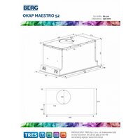Кухонная вытяжка Berg Maestro 52 WH - Превью изображения №3 — Интернет-магазин Time-Shop