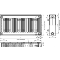 Стальной панельный радиатор Лидея ЛК 22-512 тип 22 500x1200 - Превью изображения №6 — Интернет-магазин Time-Shop