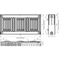 Стальной панельный радиатор Лидея ЛК 22-512 тип 22 500x1200 - Превью изображения №5 — Интернет-магазин Time-Shop