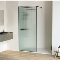 Душевая стенка RGW WA-08B 06100811-154 110 (черный/ребристое стекло) - Превью изображения №1 — Интернет-магазин Time-Shop