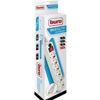 Сетевой фильтр Buro 600SH-1.8-UPS-W - Превью изображения №3 — Интернет-магазин Time-Shop