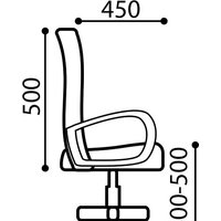 Офисное кресло Brabix Hit MG-300 (черный) - Превью изображения №7 — Интернет-магазин Time-Shop