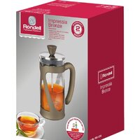 Френч-пресс Rondell Impressia Bronze RDS-1258 - Превью изображения №3 — Интернет-магазин Time-Shop