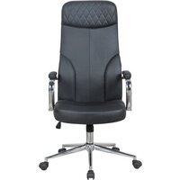 Офисное кресло King Style FK-5 Unity PU Chrome (черный) - Превью изображения №2 — Интернет-магазин Time-Shop