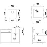 Кухонная мойка ZorG Subline 40 (черный оникс) - Превью изображения №4 — Интернет-магазин Time-Shop