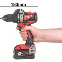 Ударная дрель-шуруповерт Milwaukee M18 BLPD2-502X 4933464517 (с 2-мя АКБ 5 Ач, кейс) - Превью изображения №3 — Интернет-магазин Time-Shop