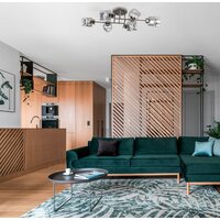 Припотолочная люстра Евросвет Hilari 30165/6 (Черный жемчуг) - Превью изображения №6 — Интернет-магазин Time-Shop