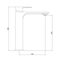 Смеситель Gross Aqua Edge 6125880C - Превью изображения №2 — Интернет-магазин Time-Shop