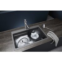 Кухонная мойка Blanco Etagon 8 527079 (мягкий белый) - Превью изображения №4 — Интернет-магазин Time-Shop