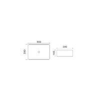 Умывальник Uptrend Fiesta (глянцевый белый) - Превью изображения №3 — Интернет-магазин Time-Shop