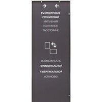 Интерьерные зеркала Алмаз-Люкс М-410 150х50 - Превью изображения №5 — Интернет-магазин Time-Shop
