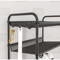 Полка для обуви ЗМИ Женева 35 ПДО Ж35 (черный) - Превью изображения №8 — Интернет-магазин Time-Shop