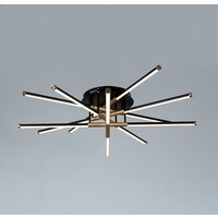 Люстра средней высоты Arte Lamp Fernando A2199PL-6BK - Превью изображения №2 — Интернет-магазин Time-Shop