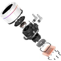 Система жидкостного охлаждения для процессора ID-Cooling SL240 White - Превью изображения №7 — Интернет-магазин Time-Shop