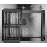 Кухонная мойка MARRBAXX B6050-S B6050-MS (графит) - Превью изображения №2 — Интернет-магазин Time-Shop